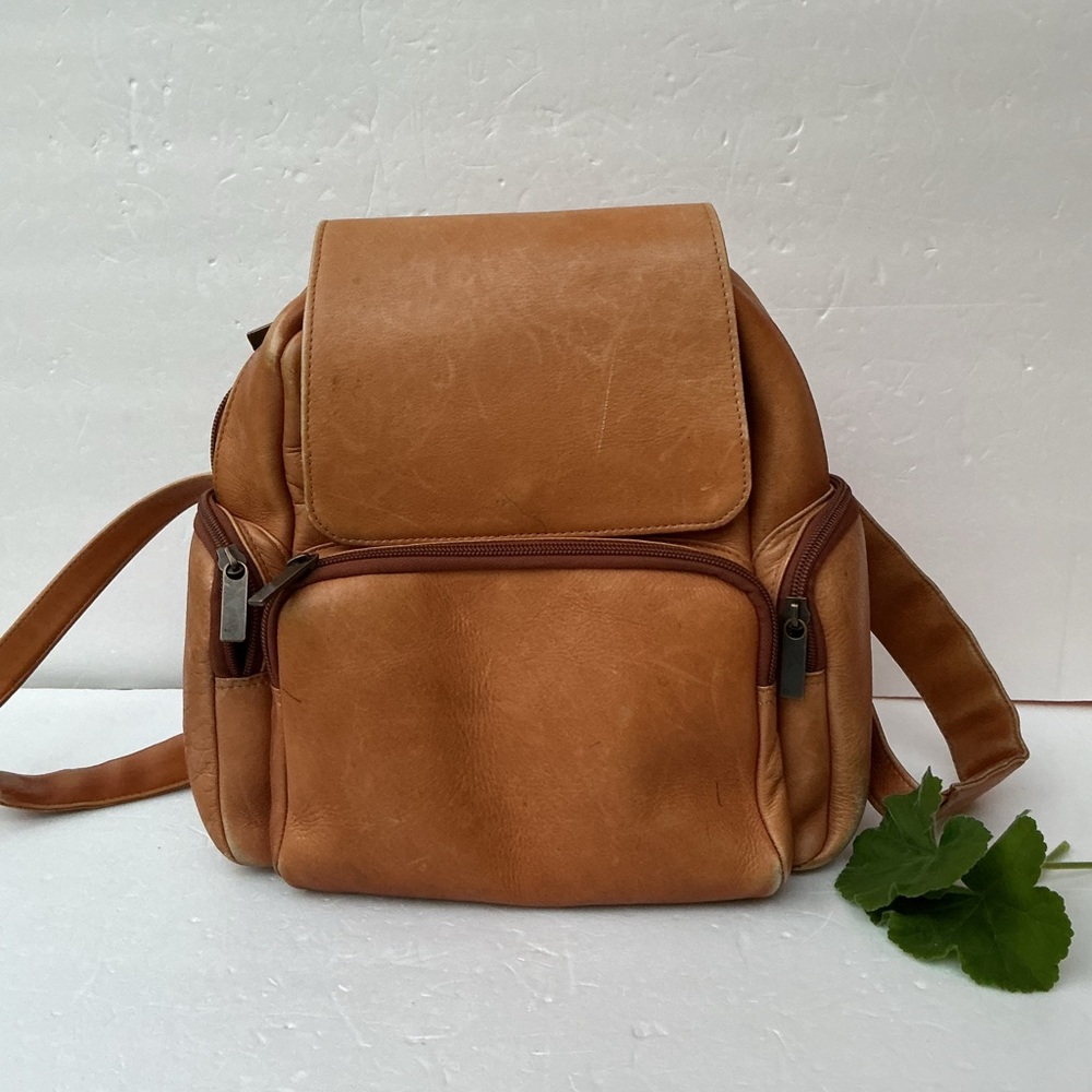 Genuine Leather Backpack - Picture 6 of 7